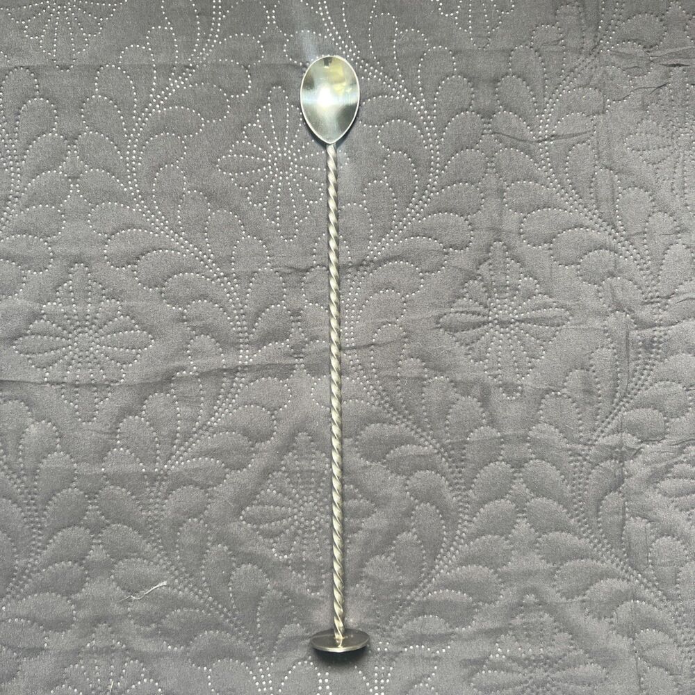 The Glenlivet Whiskey Cocktail Bourbon Teardrop Bar Spoon 10.75" Stainless Steel